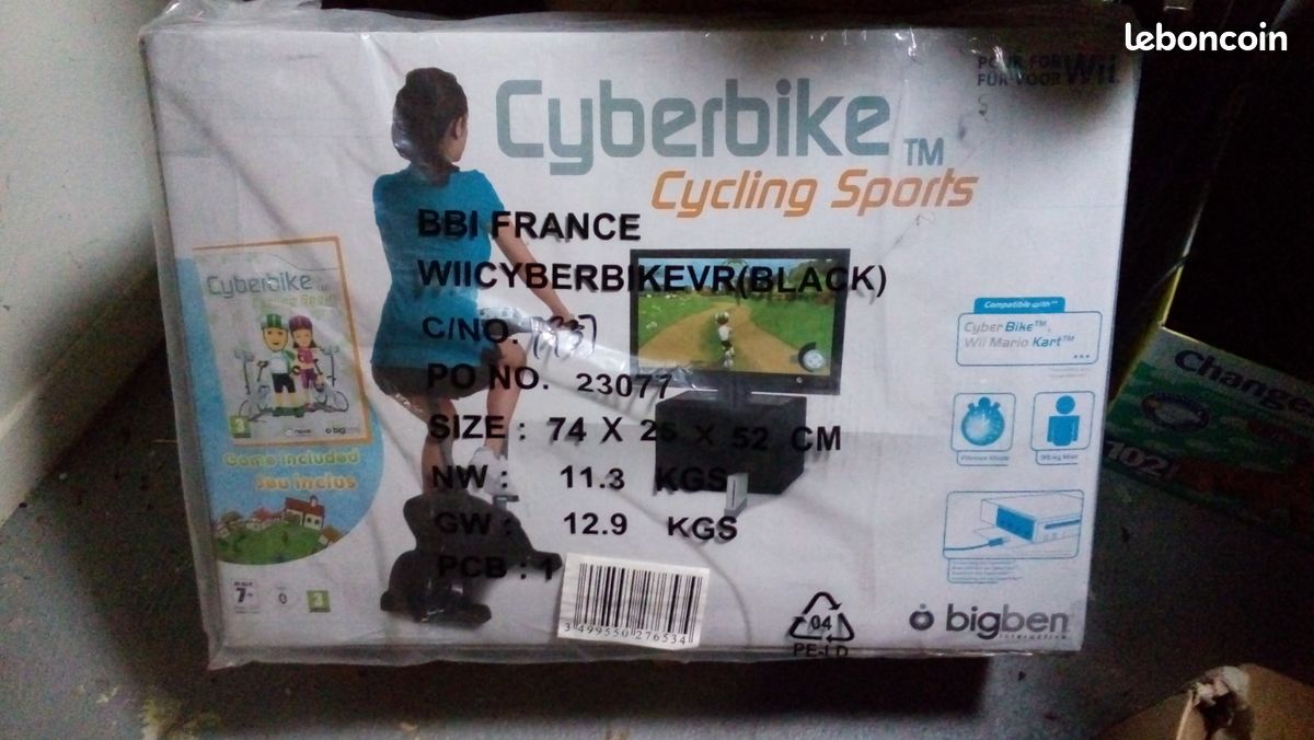 Cyber vélo WII (image 1)
