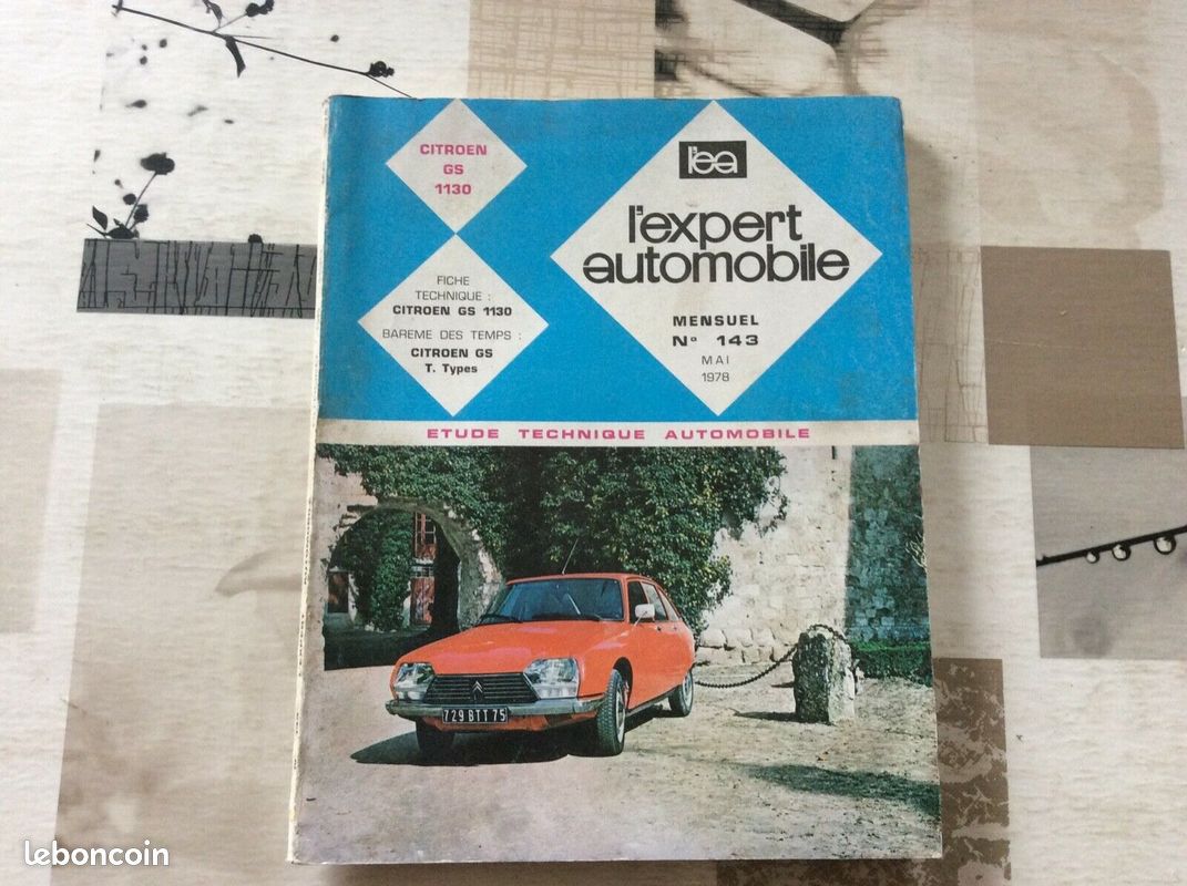 Expert automobile GS 1130 .Excellant état. 1978 (image 1)
