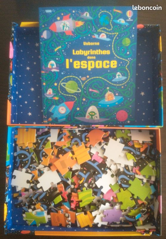 Jeu Livre et Puzzle Labyrinthe dans l'espace (image 3)