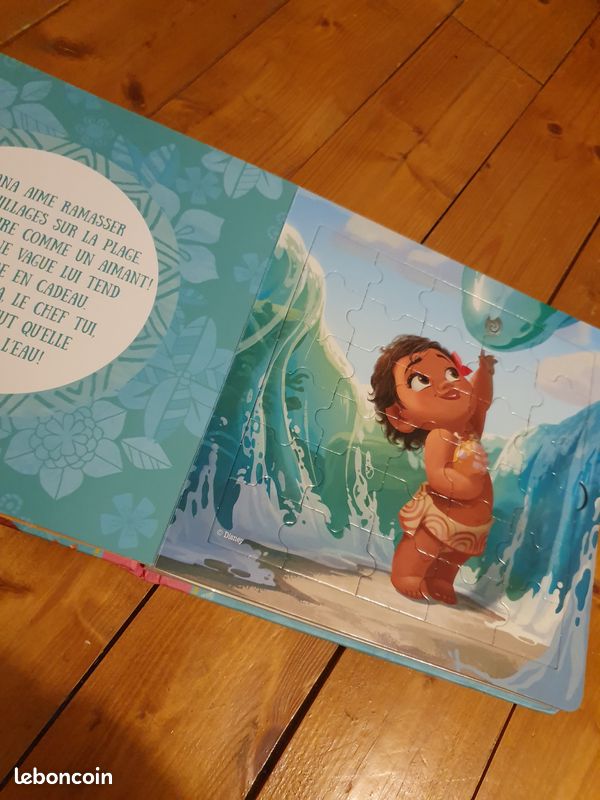 Livre puzzle Vaiana (image 2)