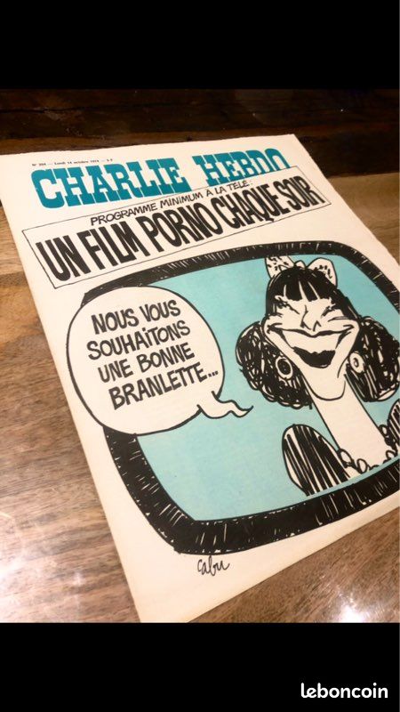 Charlie Hebdo 1974 cabu comme neuf (image 1)