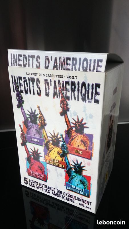 Coffret 5 cassettes VHS Inédits d'Amérique (image 2)
