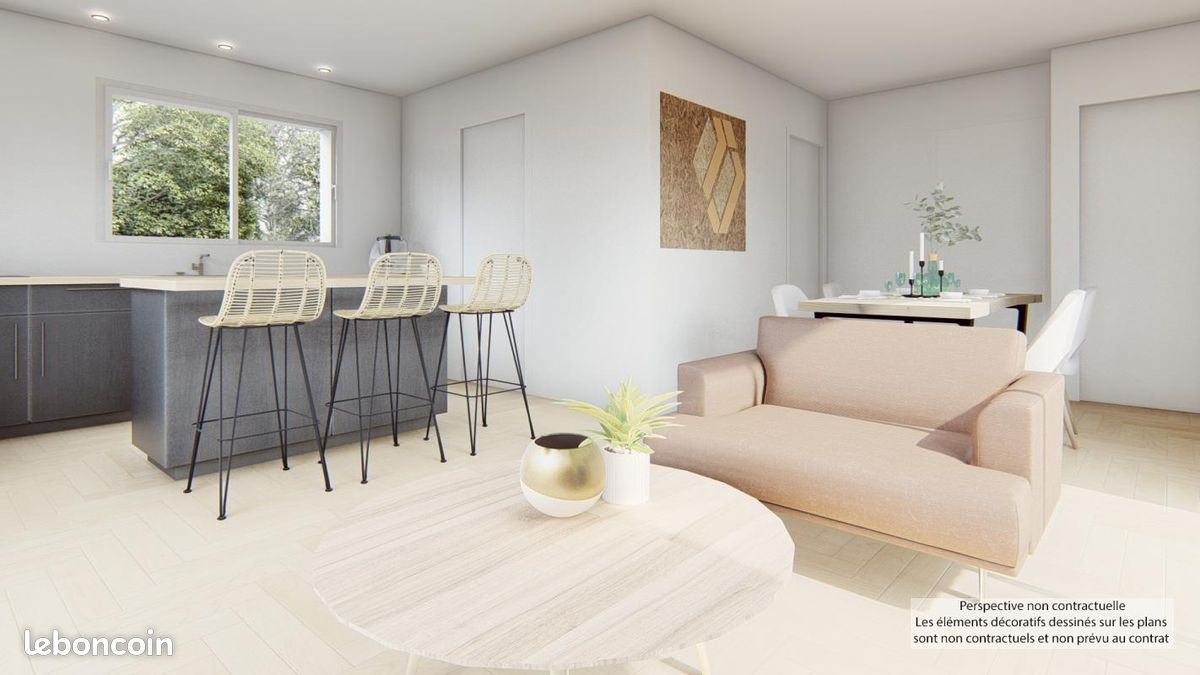 Maison 3 pièces 59 m² · à Pluvigner · 59 m² · 267 586 €
