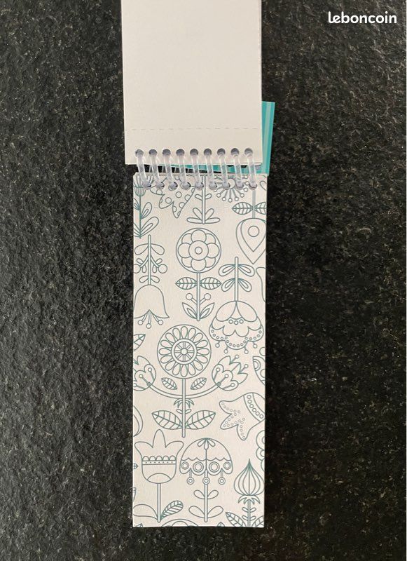 Marques pages à colorier Graffy Bookmarks Fleurs - Neuf (image 4)