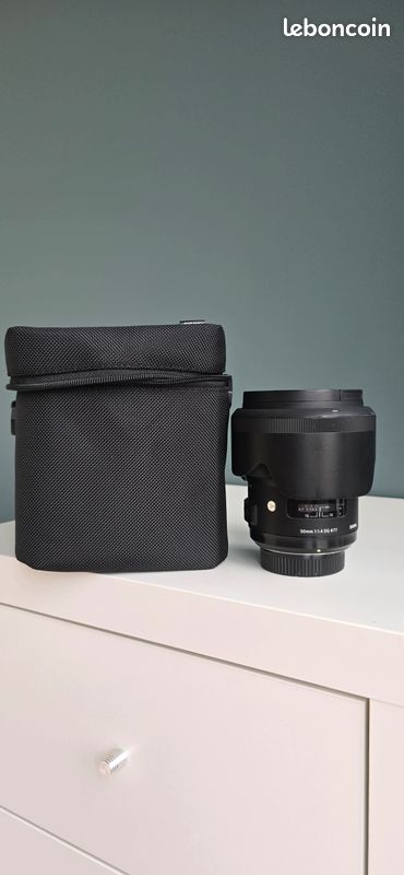 Vends Objectif Sigma 50mm 1,4 Art (image 2)