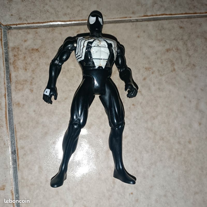 Figurine Spiderman symbiote noir 1994 toybiz (image 1)