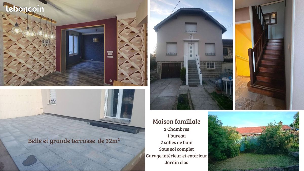 Maison 5 pièces 104 m² · à Lunéville · 104 m² · 165 000 €