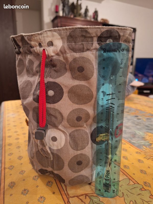 Pochette en tissu brodée au prénom "Gabriel" (image 6)