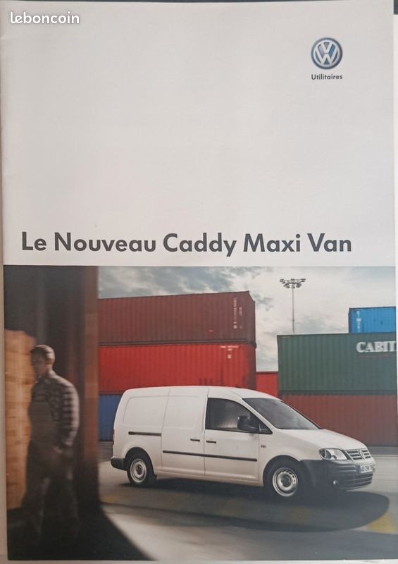 Lot 5 catalogues brochures Volkswagen caddy 2004/2009 #239 (image 10)