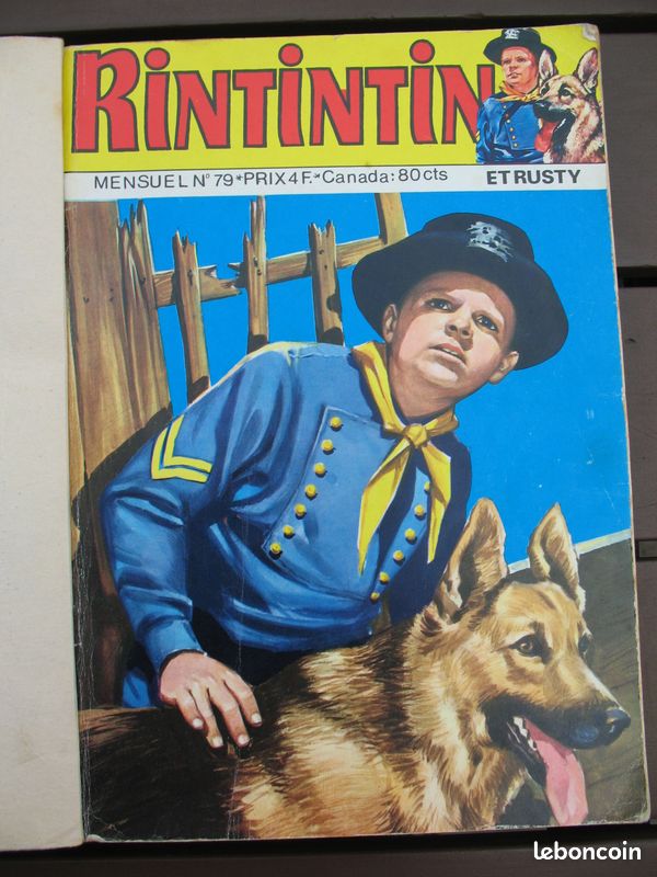 RINTINTIN album n° 53 - avec les RINTINTIN mensuels n° 79 - 80 - 82 (image 3)