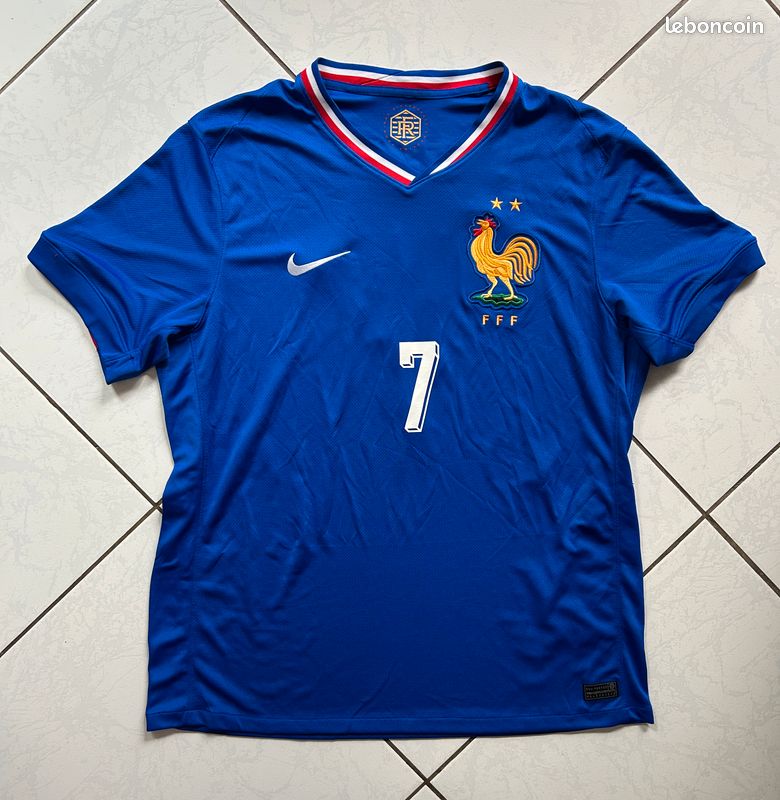 🇫🇷 Maillot officiel Équipe de France Euro 2024 Griezmann #7