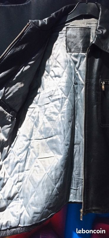 Blouson de cuir homme taille 48 (image 5)