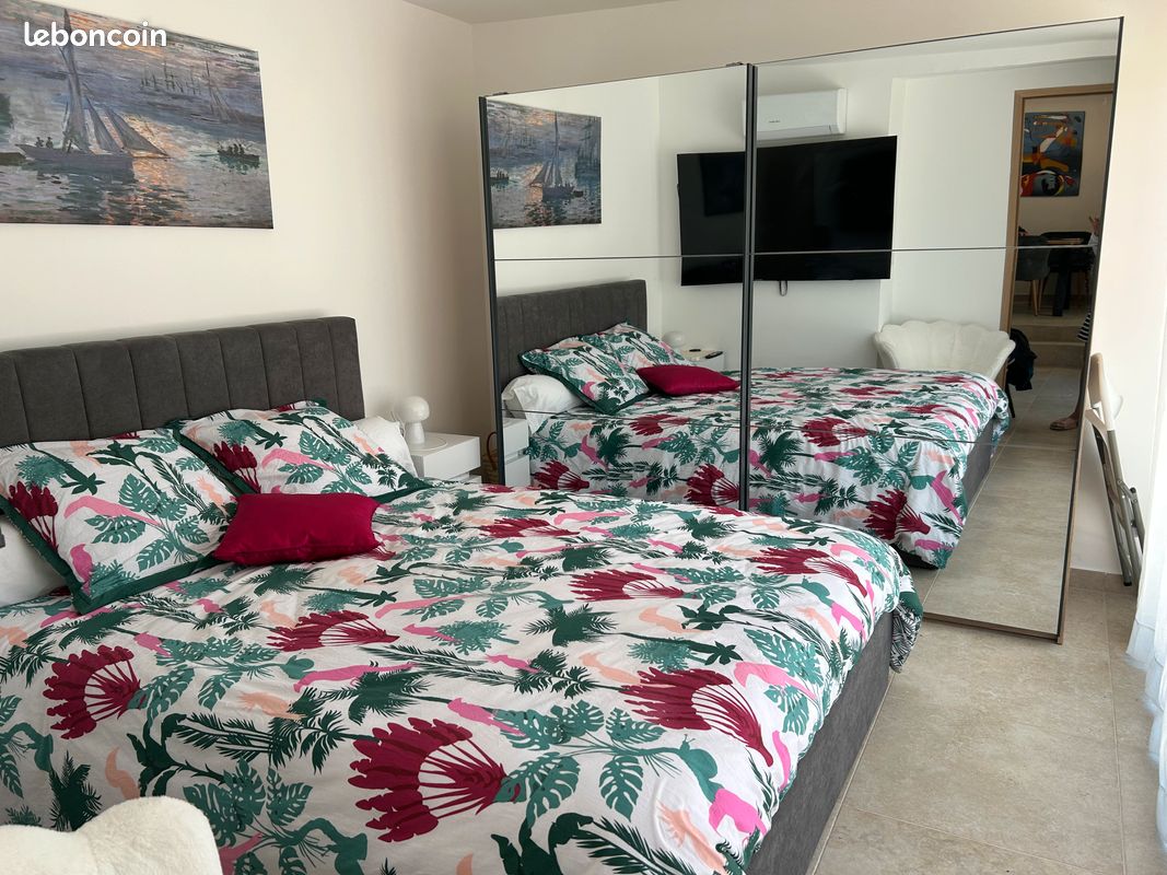 Rez-de-jardin à 100m de la plage tout rénové (image 11)