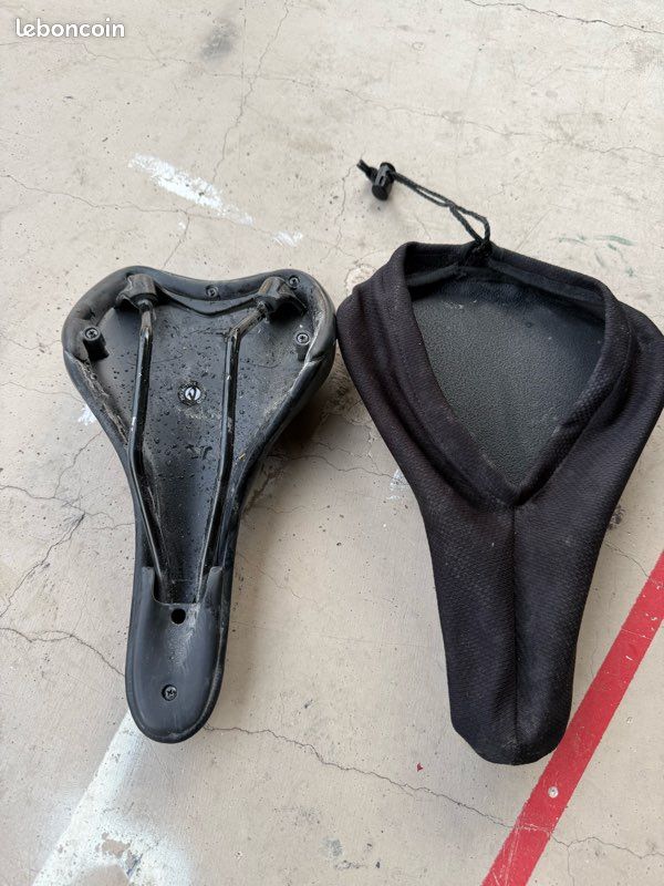 Selle VTT d’origine Nakamura + couvre-selle mémoire de forme MF2 (image 2)