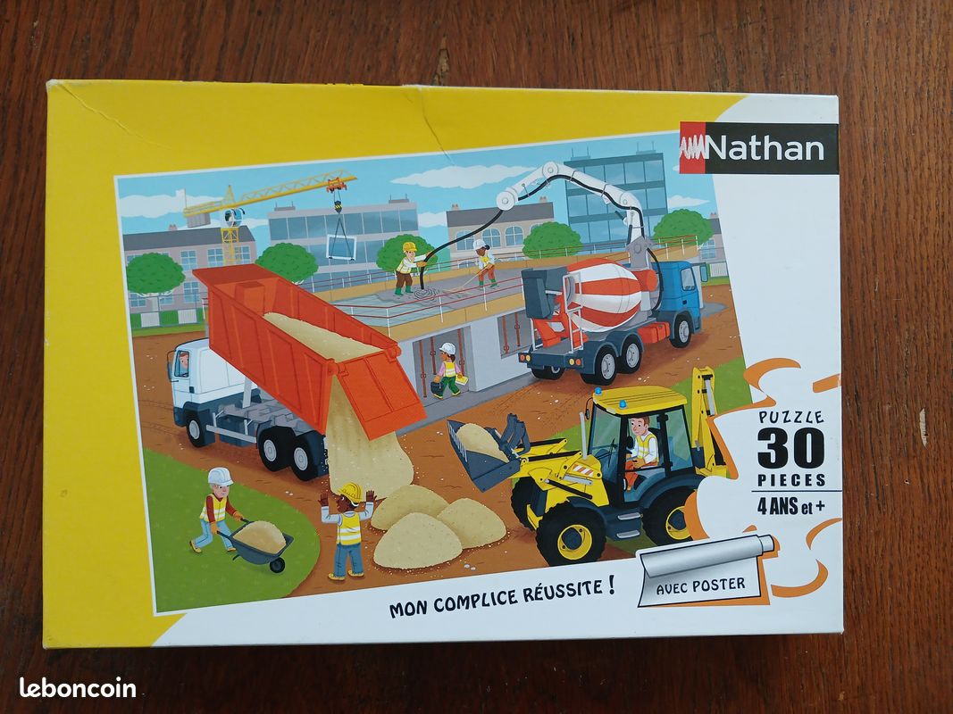 Puzzle Nathan mon complice réussite avec poster (image 1)