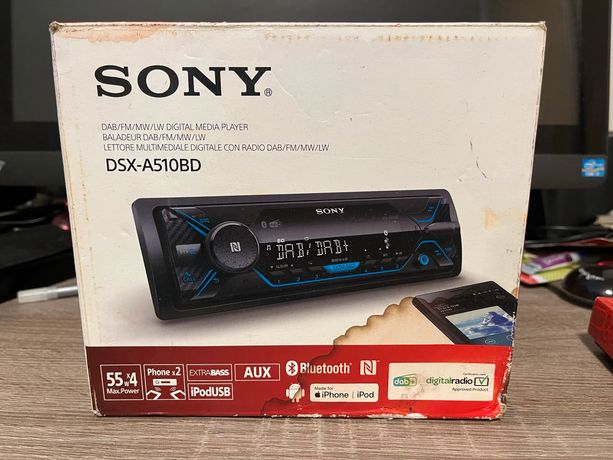 DAB-Autoradio mit CD-Player und Bluetooth®, DSX-A510BD