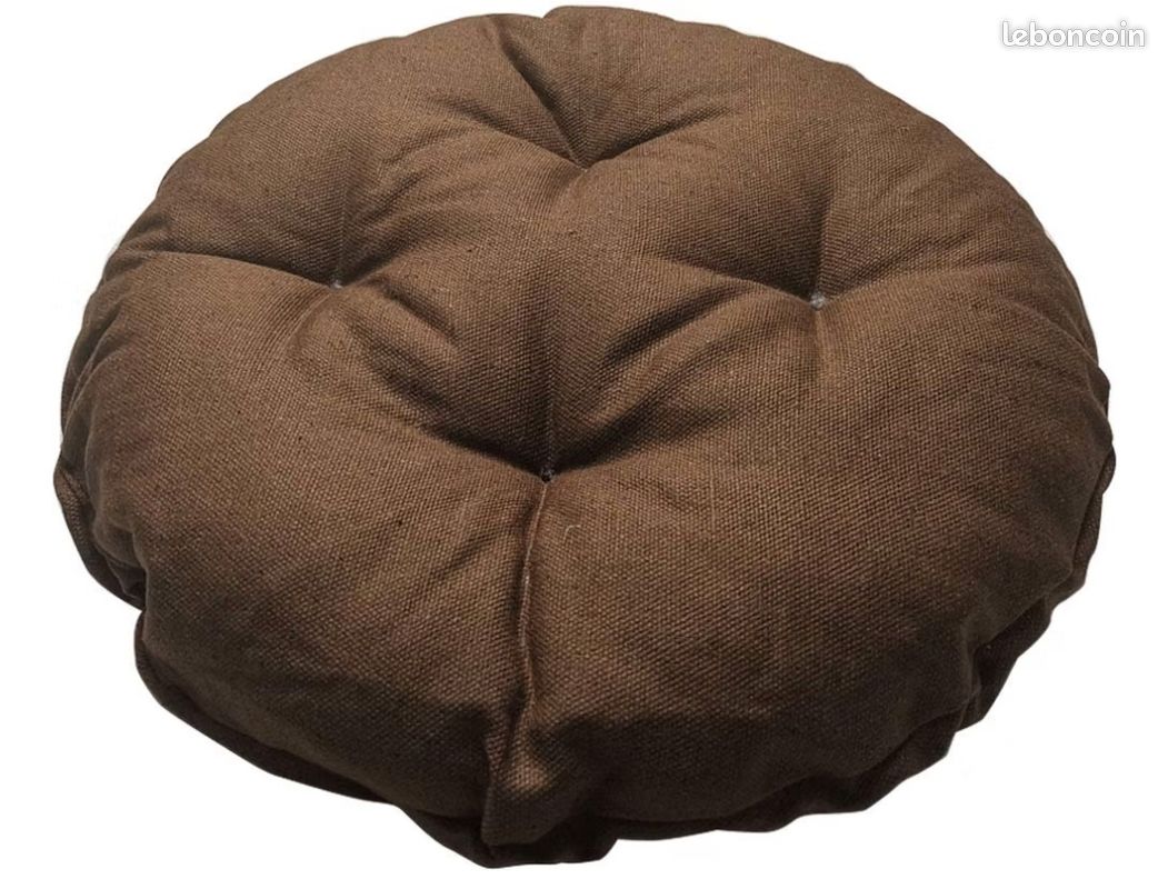 Tabouret metal ikea + coussin (image 4)