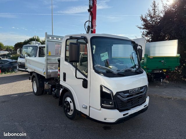 ISUZU M27 GEN2 3.0l 150cv GRUE FASSI AVEC RADIO + BENNE 60900 H.T (image 5)