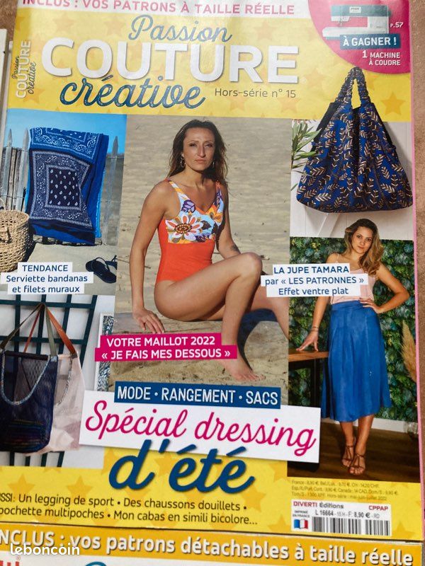 Lot couture passion couture créatrice coudre c'est facile un hiver couture (image 3)