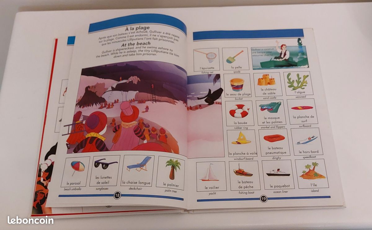 Imagier bilingue : Mon livre de mots français – anglais (image 5)