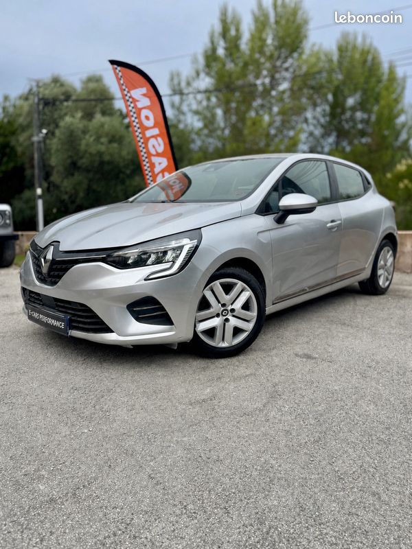 Renault Clio V 1.5 BlueDCi 100ch Zen (RADARS AV+AR / CARPLAY / ÉCRAN GPS / CLIM AUTO / BLUETOOTH / FEUX LED / RÉGULATEUR DE VITESSE / JANTES ALU 16P) (image 1)
