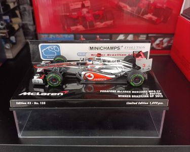 Miniature of the Day – McLaren MP4-30 – Jenson Button – British GP 2015 – 1:43 🏁 Home race. Tough times. A message beyond racing. 🏎️ McLaren MP4-30 – Jenson Button