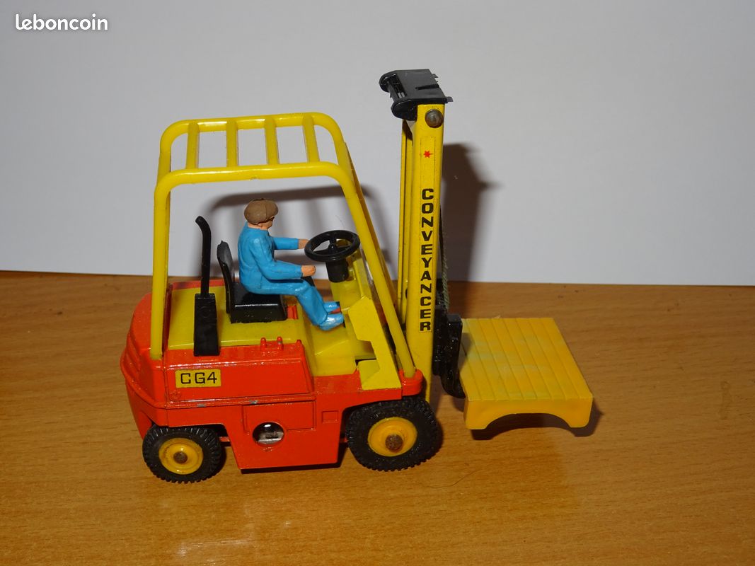 Dinky Toys 404 Chariot élevateur Climax Conveyancer NM/Boite