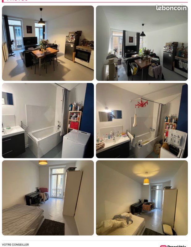 Appartement 3 pièces 61 m² · à Saint-Étienne · 61 m² · 83 000 €