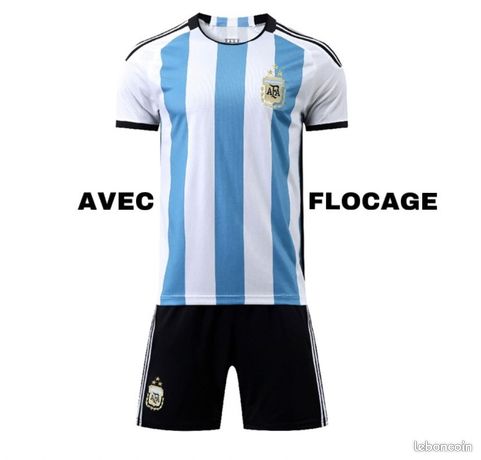 Maillot Extérieur Argentine 2023 - 3 étoiles - Taille S - Neuf Avec étiquettes