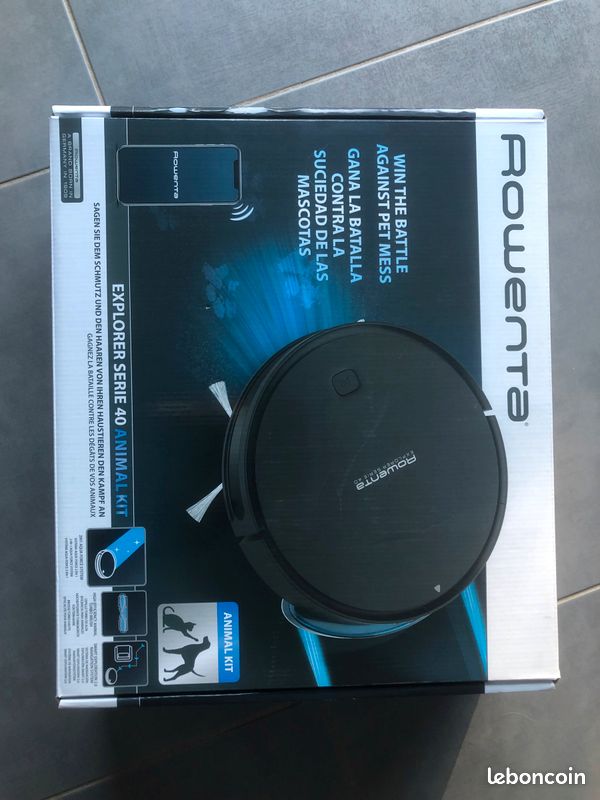Aspirateur neuf Robot Explorer serie 40 animal kit Rowenta (image 1)
