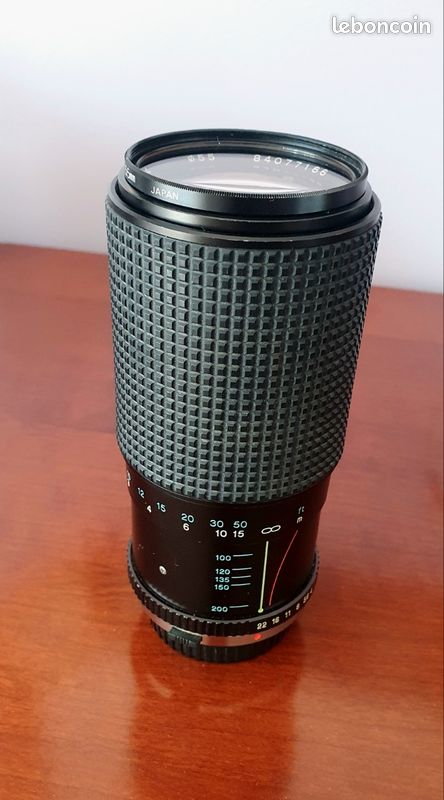Objectif Tokina RMC 80-200 Mm F/4 – Monture Olympus OM – Manuel – Occasion