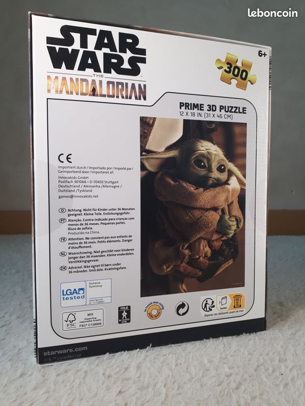 Puzzle 3D Mandalorian Grogu NEUF (image 4)