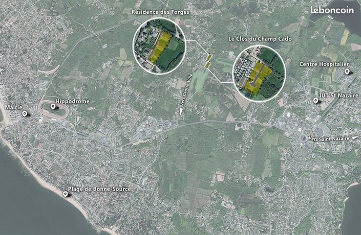 Terrain 255 m² Pornichet