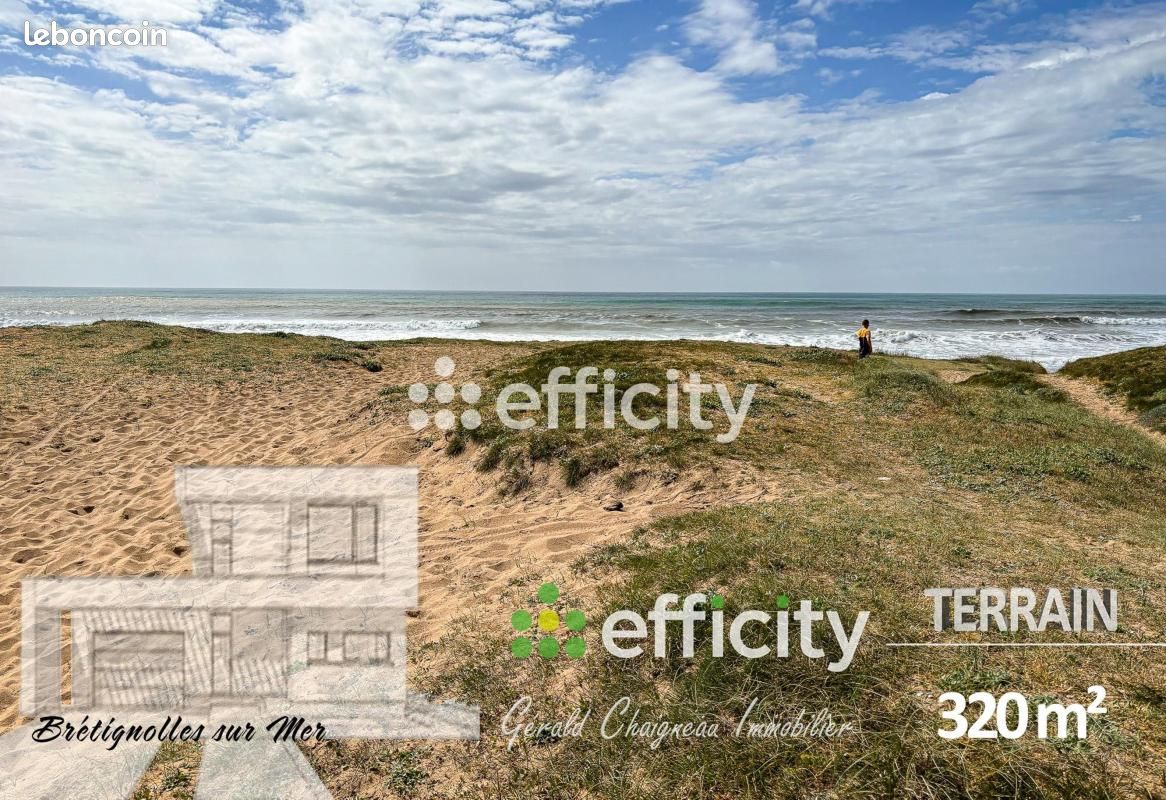 Terrain 320 m² Bretignolles Sur Mer · à Bretignolles-sur-Mer · 126 400 €