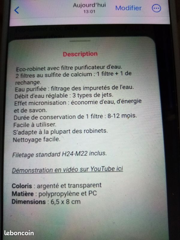 Adaptateur sur robinet (image 3)