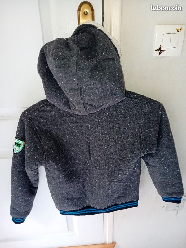 Blouson veste chaude 8 ans (image 2)