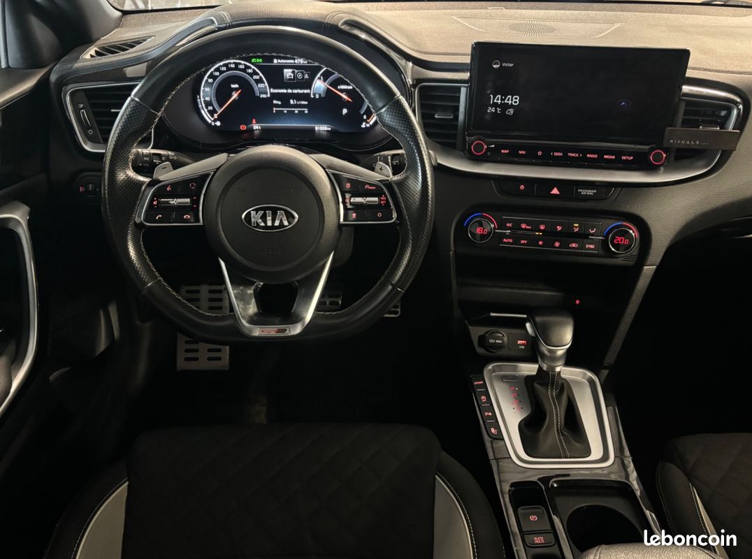 Kia ceed 1.6 crdi 135 ch gt-line premium dct bva - premiere main -garantie 10/2027 kia (image 17)