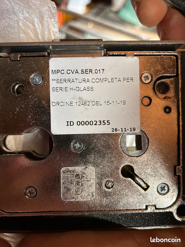 Serrure porte en verre (image 5)