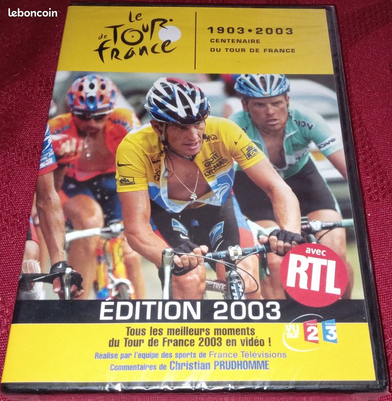 Affiche Originale Centenaire Du Tour De France 2003 – 24x36 In – Parfait état