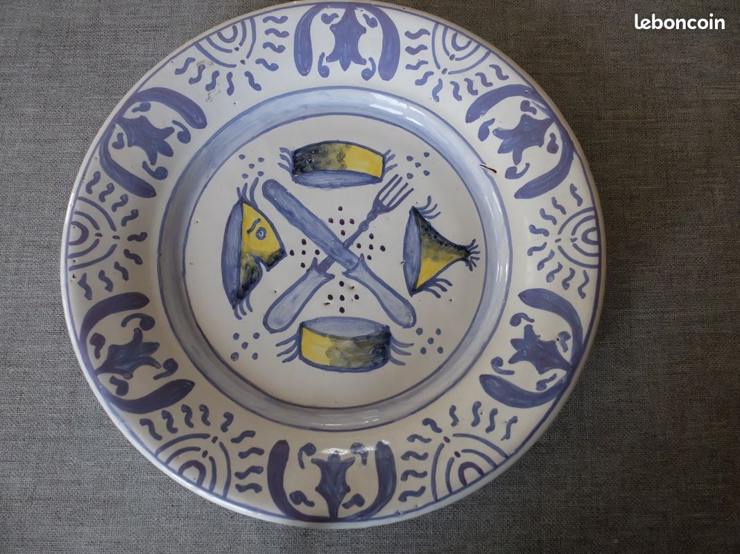 Assiette décorative ibérique (image 1)