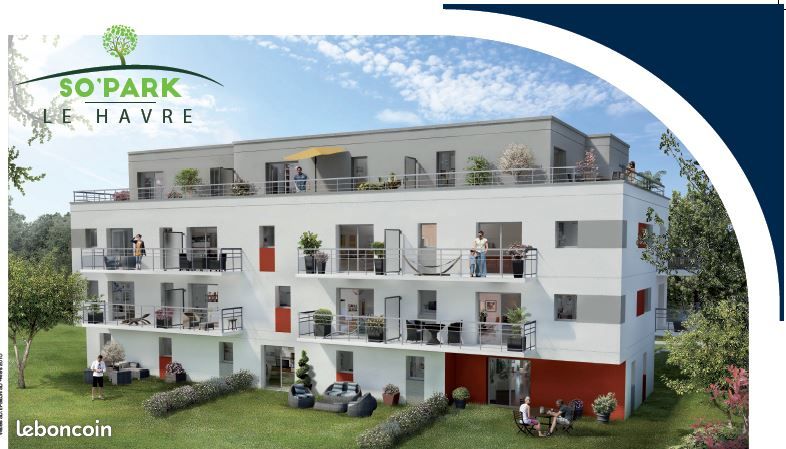Appartement 2 pièces 43 m² · à Le Havre · 43 m² · 582 €