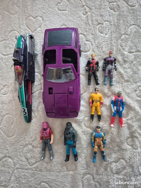 Lot M.A.S.K. – Véhicules Et Figurines – Collection Vintage Années 80