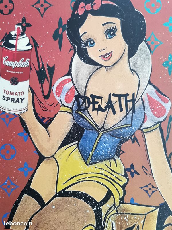 Peinture fraîche - W235 - étiquettes et panneaux de danger et de