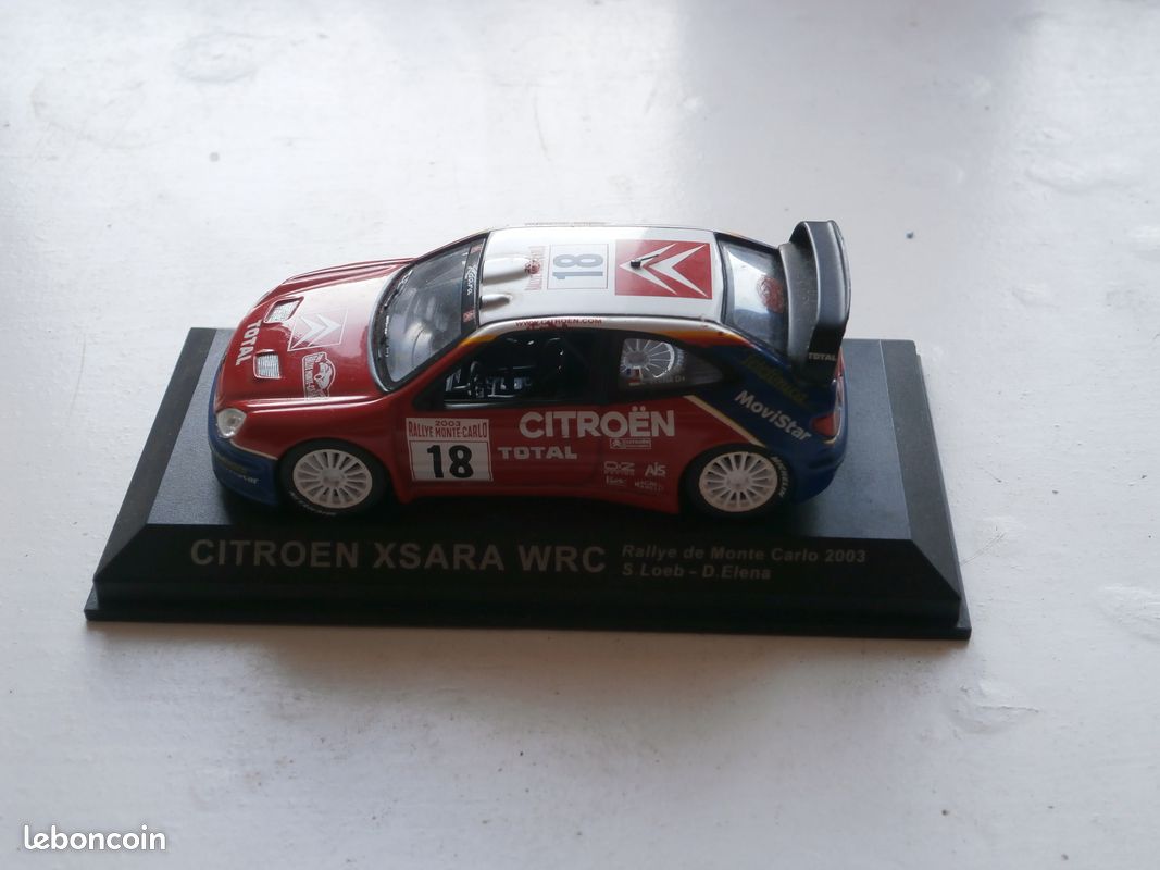 Citroen Xsara WRC 1/43 miniature (image 1)