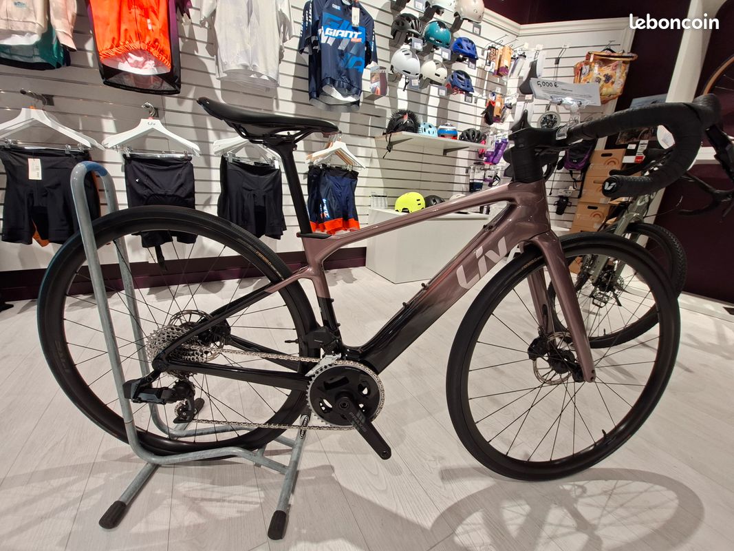 Velo de route a assistance electrique pour femme giant liv taille xs (image 1)