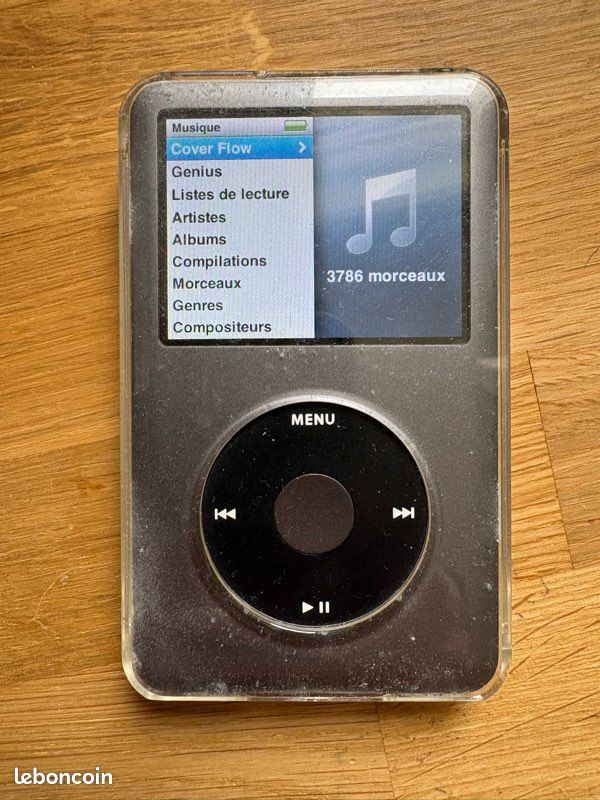 IPod Classic 4ème Génération 120 Go – Blanc – Batterie Neuve – Lecteur MP3 Apple