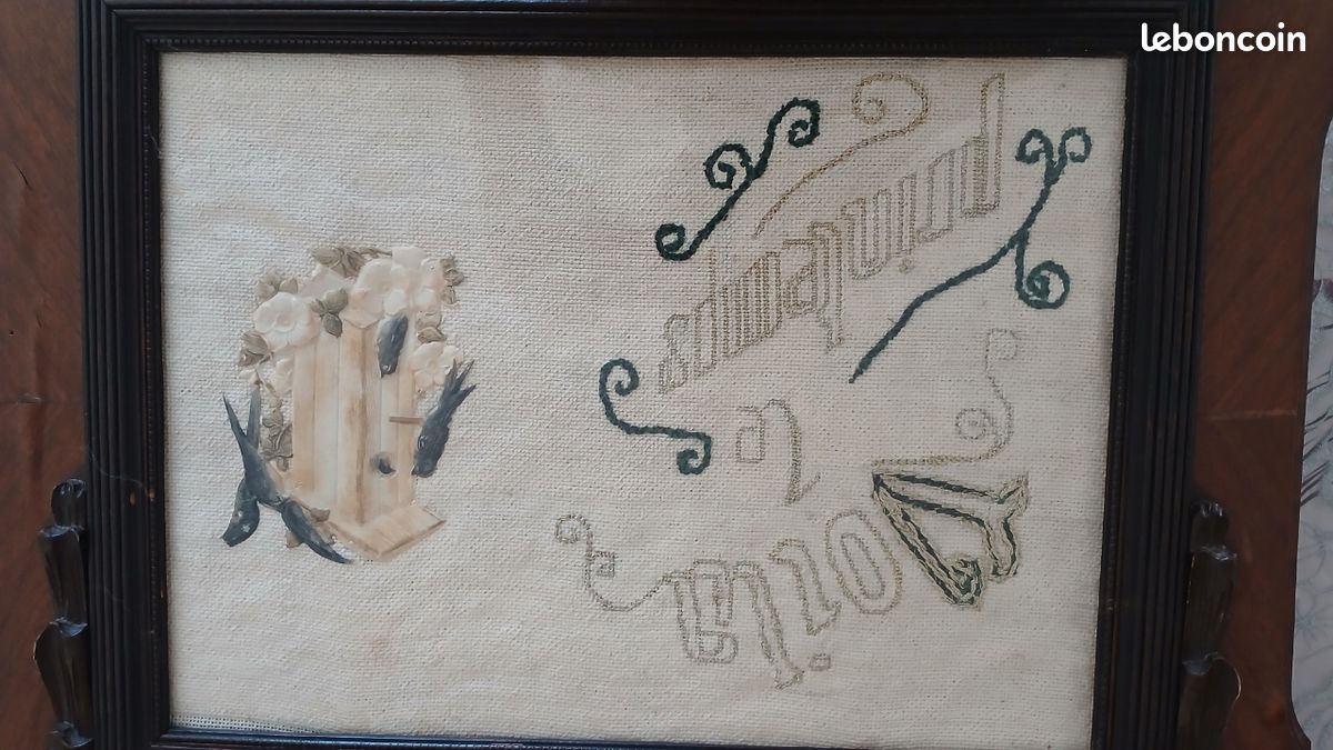 Tableau toile brodée (image 2)