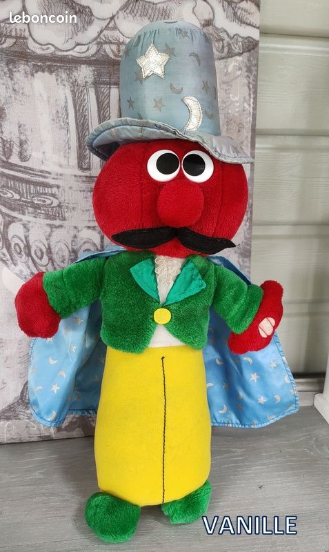 Peluche Zébulon Jemini Polux - Manège Enchanté 2004, 35 Cm, Vintage