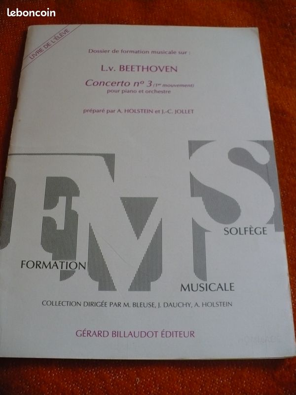Méthode et pédagogie de solfege : Holstein (image 1)