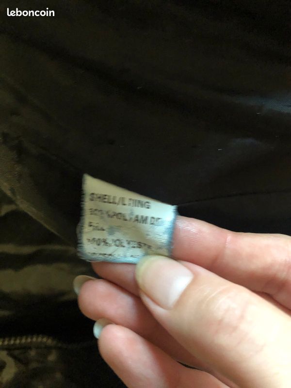 Doudoune légère sans manche noire taille M 38 (image 5)